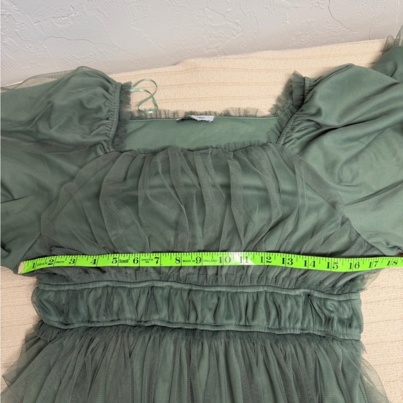 Polagram (Baltic Born) Spring Green Layered Maxi Dress - Picture 9 of 10